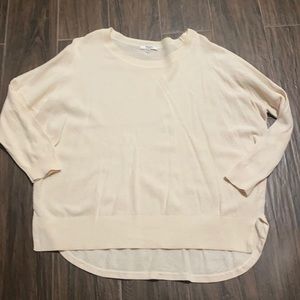 Madewell creamy color sweater